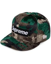 Supreme - New Era Velvet Baseball Cap - Lyst