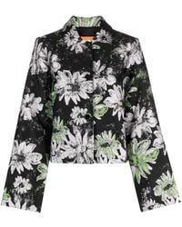 Stine Goya - Kiana Glitter Bloom-print Jacket - Lyst