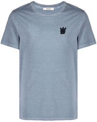 Zadig & Voltaire - T-Shirt mit Logo-Patch - Lyst