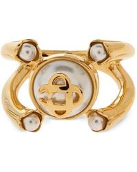 CASABLANCA - Lotus Pearl Ring - Lyst