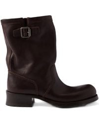 Prada - Stiefel Mit Logo-Schnalle 40Mm - Lyst
