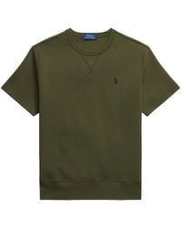 Polo Ralph Lauren - Logo-Embroidered Short-Sleeve Jersey T-Shirt - Lyst