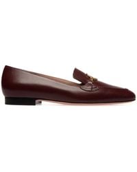 Bally - Daily Emblem Leather Loafers - Lyst