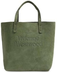 Vivienne Westwood - Small Logo-Embossed Tote Bag - Lyst