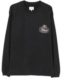 Rhude - Logo-Print Long-Sleeve T-Shirt - Lyst
