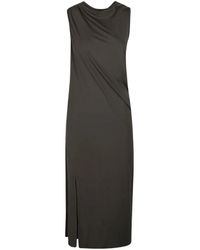 IRO - Zahara Midi-Jurk Met Split - Lyst