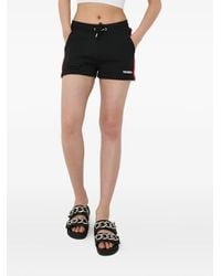The Kooples - Side-Stripe Logo-Detail Shorts - Lyst