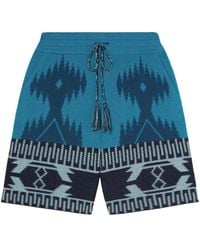 Alanui - Icon Piquet Bermuda Shorts - Lyst