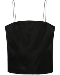 Helmut Lang - Top Met Spaghettibandjes - Lyst