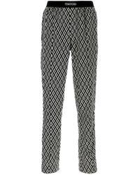 Tom Ford - Bas De Pyjama Imprimé - Lyst