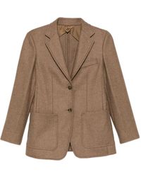 Max Mara - Jacke mit aufgesetzten Taschen - Lyst