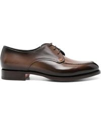 Santoni - Two-Tone Derby Shoes - Lyst