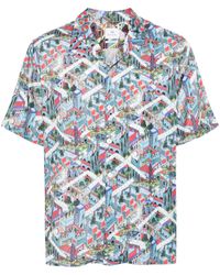 PS by Paul Smith - Hemd mit Illustrations-Print - Lyst