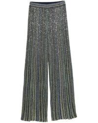 Missoni - Pantalon Palazzo À Ornements En Sequins - Lyst