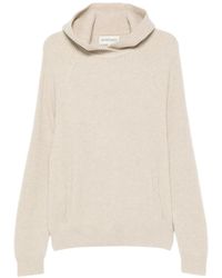 Eric Bompard - Ribbed-Knit Hooded Sweater - Lyst