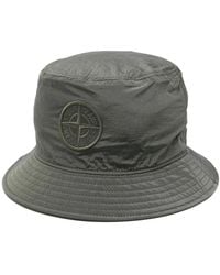 Stone Island - S0076 Nylon Bucket Hat Khaki - Lyst