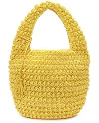 JW Anderson - Large Popcorn Crochet-Knit Tote Bag - Lyst
