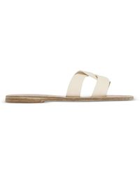 Ancient Greek Sandals - Desmos Double-Strap Leather Sandals - Lyst