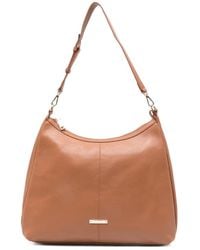 Cromia - Serena Grained Leather Shoulder Bag - Lyst