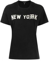 R13 - Camiseta New York estampada - Lyst