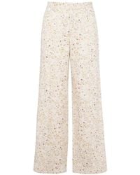 Tela - Floral-Print Trousers - Lyst