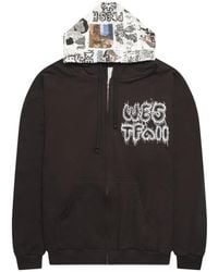 WESTFALL - Patchwork-Hood Logo-Print Hoodie - Lyst