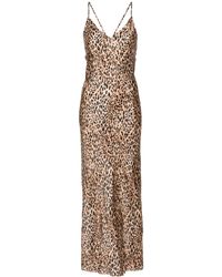 Mc2 Saint Barth - Eydis Leopard-print Slip Maxi Dress - Lyst