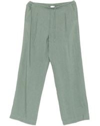 Marella - Drawstring-Waist Pleated Trousers - Lyst
