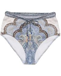 Zimmermann - Wanderlust Bikinislip - Lyst