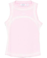Off-White c/o Virgil Abloh - Spray- Off-Stamp Ribbed Tank Top - Lyst