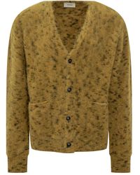 A PAPER KID - Pocket Knitted Cardigan - Lyst