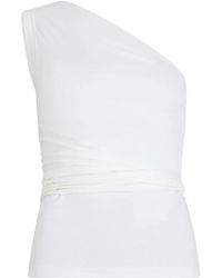 Patou - One-Shoulder Organic Cotton Top - Lyst