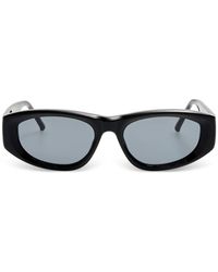 The Attico - X Linda Farrow Maya D-Frame Sunglasses - Lyst