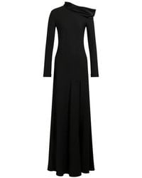 Alberta Ferretti - One-Shoulder Slit Maxi Dress - Lyst