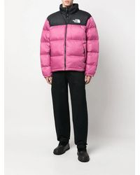 The North Face - Logo-Print Padded Down Jacket - Lyst