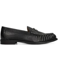 Julie Dee - Ruched Penny Loafers - Lyst