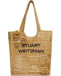 Stuart Weitzman - Logo-Print Tote Bag - Lyst