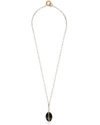 Isabel Marant - Stone-Pendant Cable-Link Necklace - Lyst