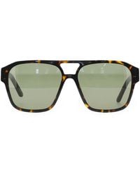 Facehide - Tortoiseshell-Effect Pilot-Frame Sunglasses - Lyst