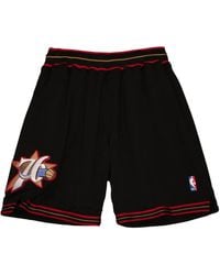 Mitchell & Ness - 1997/98 Hardwood Classics "Philadelphia 76ers" Shorts - Lyst