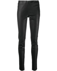 Arma - Skinny Leather Trousers - Lyst