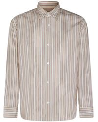 NN07 - Camisa A Rayas Verticales - Lyst