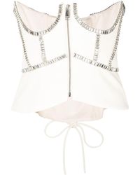 Reggicalze Decadence di Wacoal in Bianco Donna Abbigliamento da Lingerie da Top bustier e corsetti 
