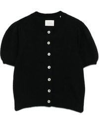 Doen - Puff-Sleeve Cardigan - Lyst