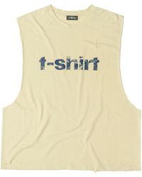 Mainless - Oversize Sleeveless T-Shirt - Lyst