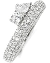 Guess - Ring Mit Schmucksteinen - Lyst