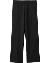Burberry - Equestrian Knight Cotton Track Pants - Lyst