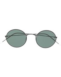 Giorgio Armani Ar6115 Round-frame Sunglasses - Green