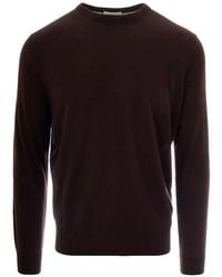Ballantyne - Crew-Neck Wool Sweater - Lyst