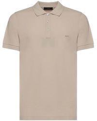 Fay - Logo-Embroidered Polo Shirt - Lyst